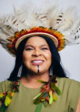 Foto de Sônia Guajajara (TSE)